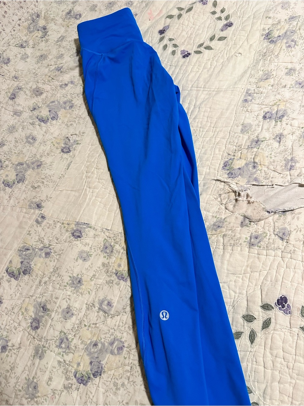Lululemon Bright Blue High-Rise Leggings